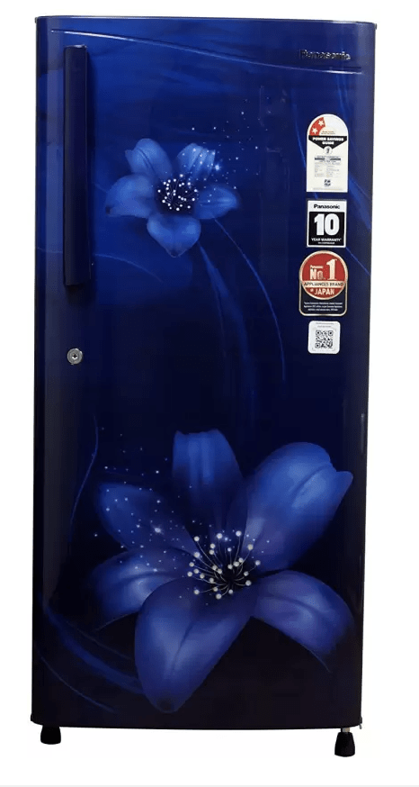 Panasonic 197 L Direct Cool Single Door 2 Star Refrigerator  (BLUE, NR-A201BEAN)